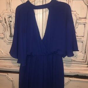Royal blue romper